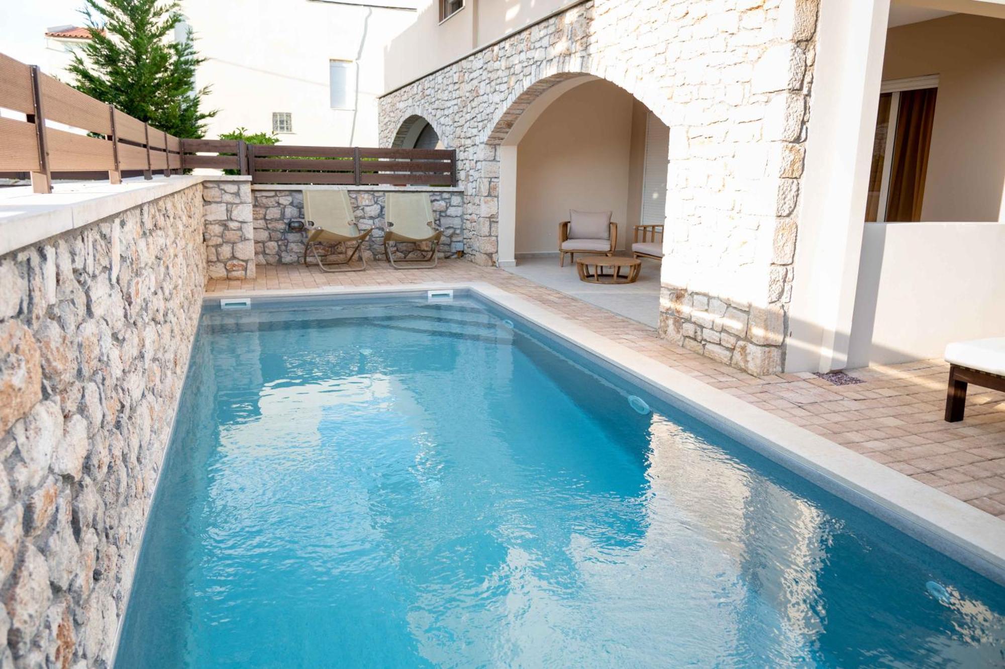 Melíssion Lydia'S Inn 2 With Private Pool מראה חיצוני תמונה